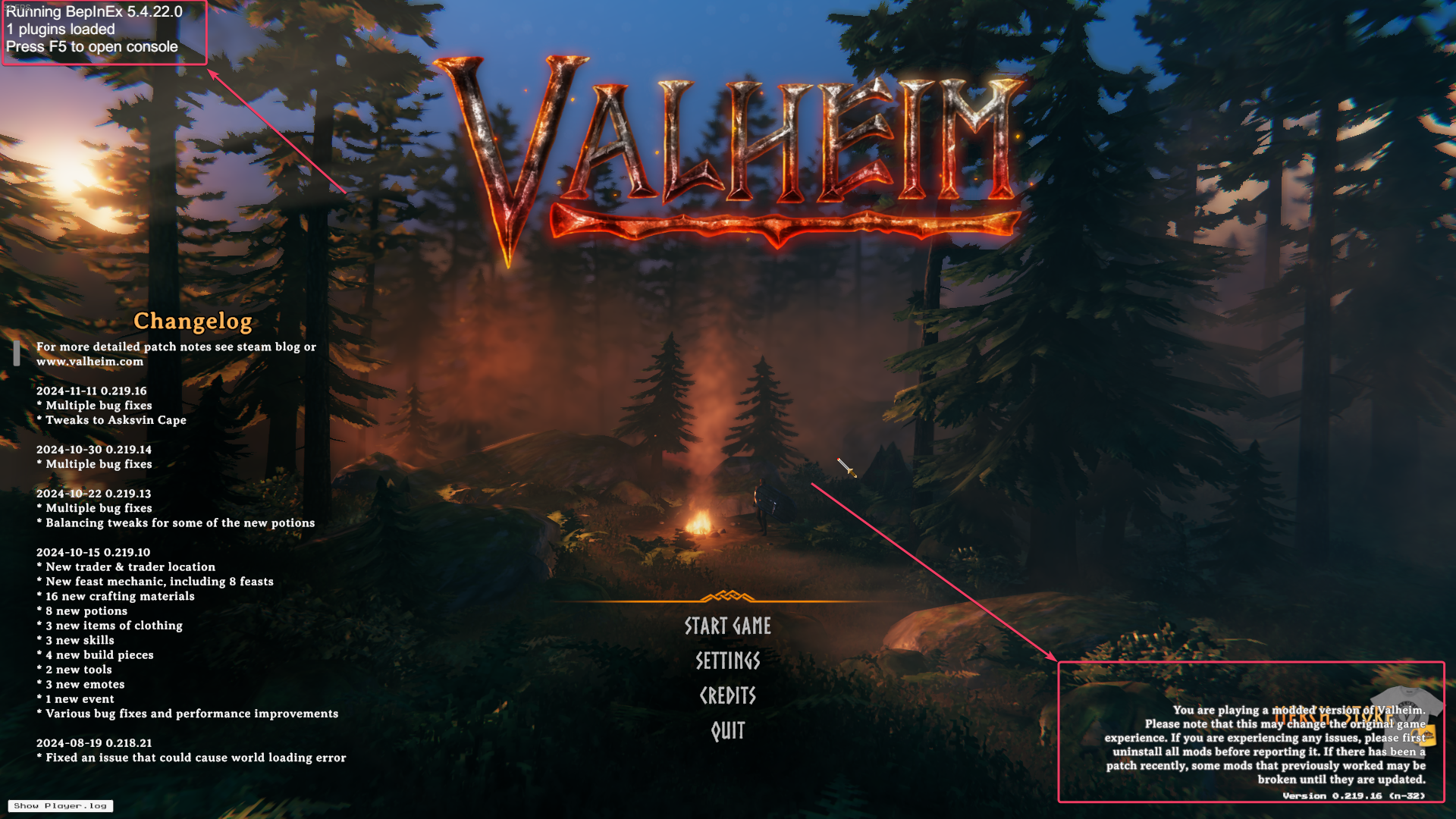 Valheim Mod Menu How to add mods to your Valheim server | PingPlayers
